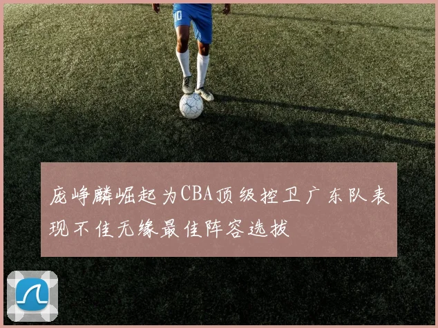 庞峥麟崛起为CBA顶级控卫广东队表现不佳无缘最佳阵容选拔