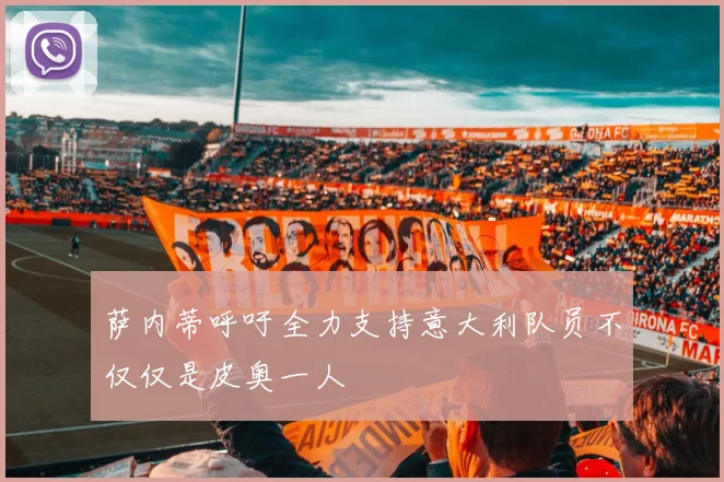 萨内蒂呼吁全力支持意大利队员不仅仅是皮奥一人